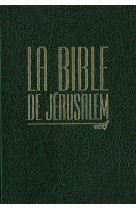 Bible de jerusalem compacte skivertex vert