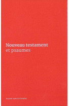 Nouveau testament et psaumes - couverture vinyle rose