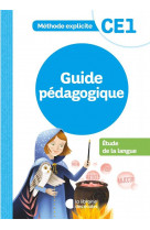 Methode explicite - edl ce1 - guide pedagogique